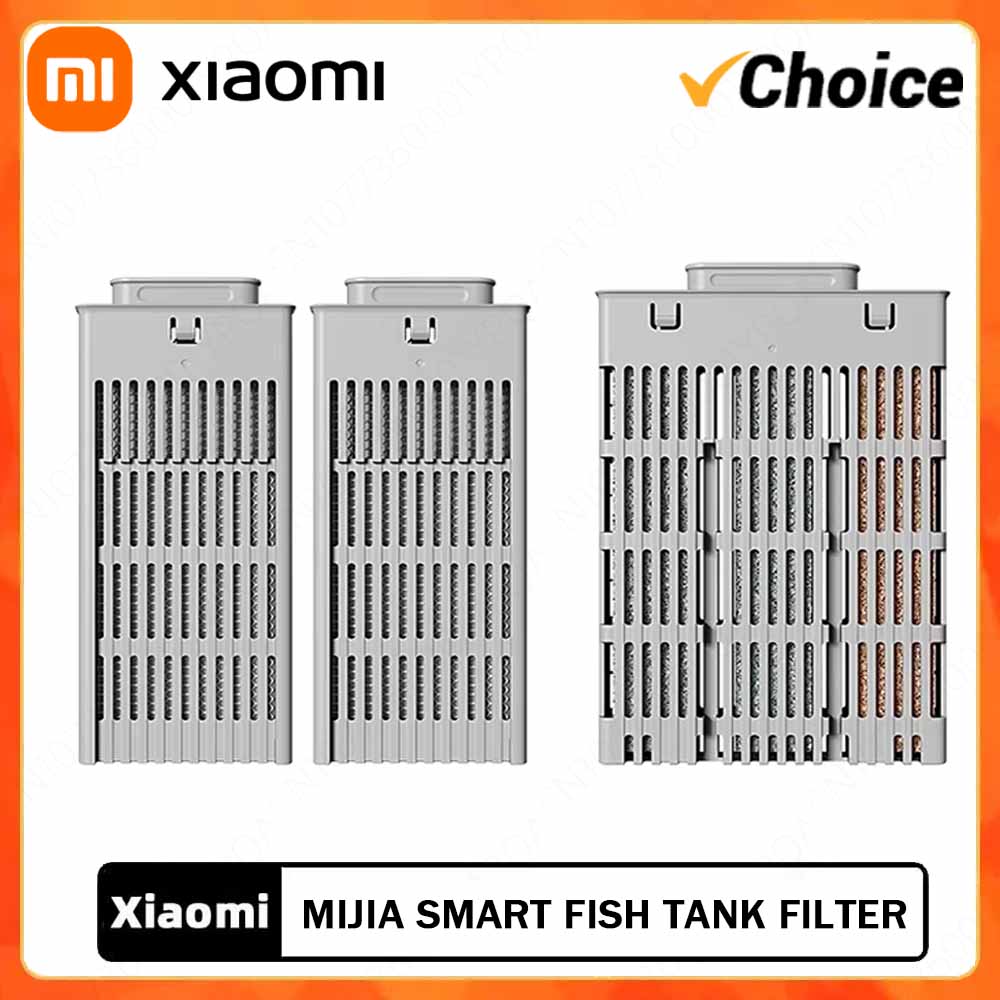 Xiaomi Aquarium Fish Tank - อุปกรณ์เสริมสำหรับตู้ปลาอัจฉริยะ Xiaomi Mi ประกอบด้วยไส้กรองชีวภาพและฟิสิกส์ แท่งทำความร้อน ปั๊มน้ำ