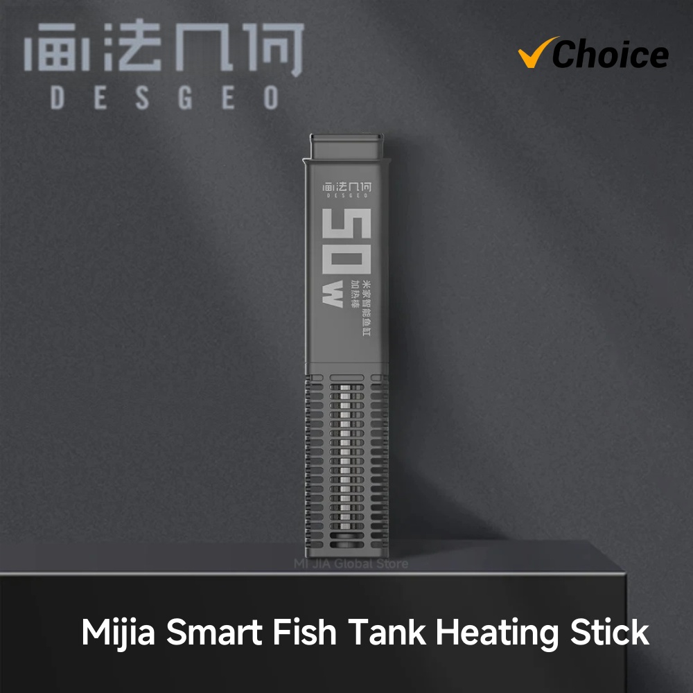 Xiaomi Aquarium Fish Tank - เครื่องทำความร้อนตู้ปลาอัจฉริยะ DESGEO 50W - ควบคุมผ่านแอป, ควบคุมอุณหภูมิคงที่อย่างชาญฉลาด