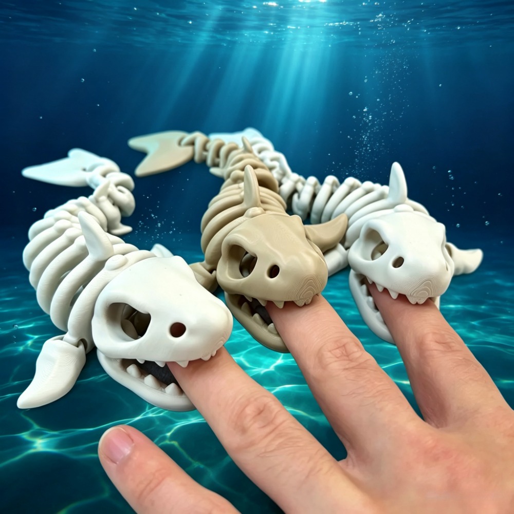 Aquarium Fish For Sale Online - โครงกระดูกฉลามตกแต่งตู้ปลา ของตกแต่งแบบขยับได้ สำหรับสัตว์เลื้อยคลาน ตกแต่งตู้ปลา ที่หลบซ่อนสำหรับปลาและกุ้ง อุปกรณ์ตกแต่งตู้ปลา