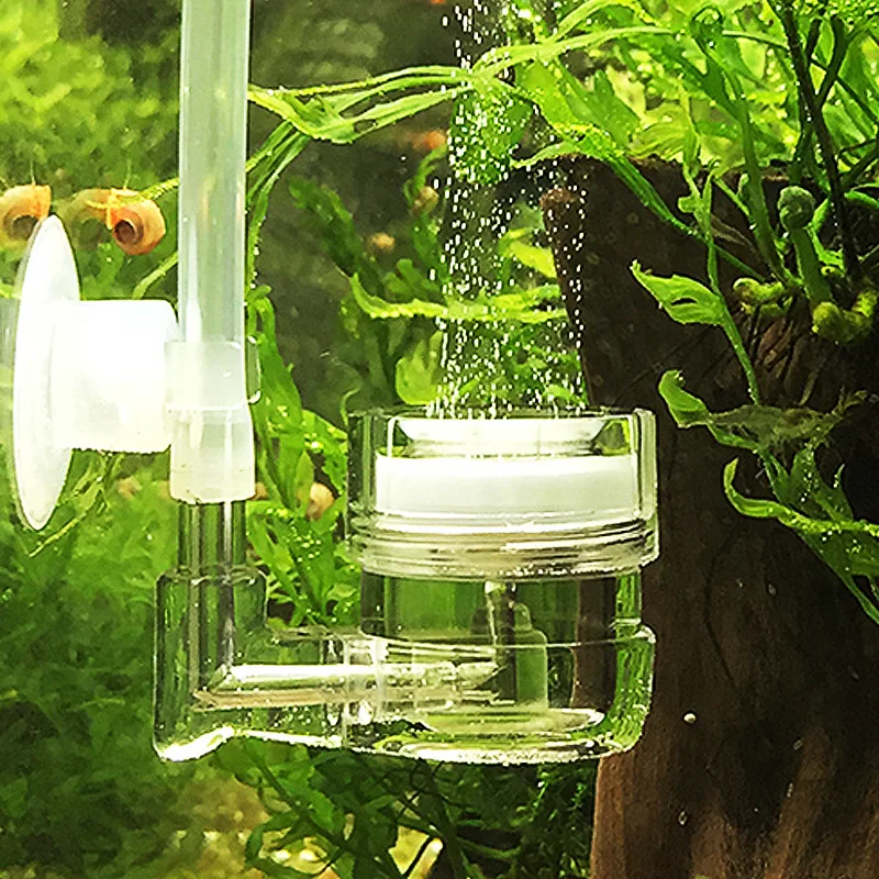 Co2 Diffuser Planted - เครื่องกระจายก๊าซคาร์บอนไดออกไซด์ 4 in 1 สำหรับตู้ปลา แบบแก้ว