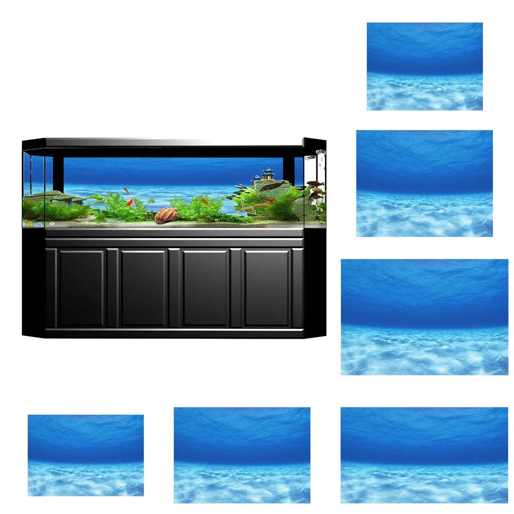 ภาพพื้นหลังตู้ปลารูป PVC ติดด้ - Fish In Aquarium Picture บทวิจารณ์และราคา