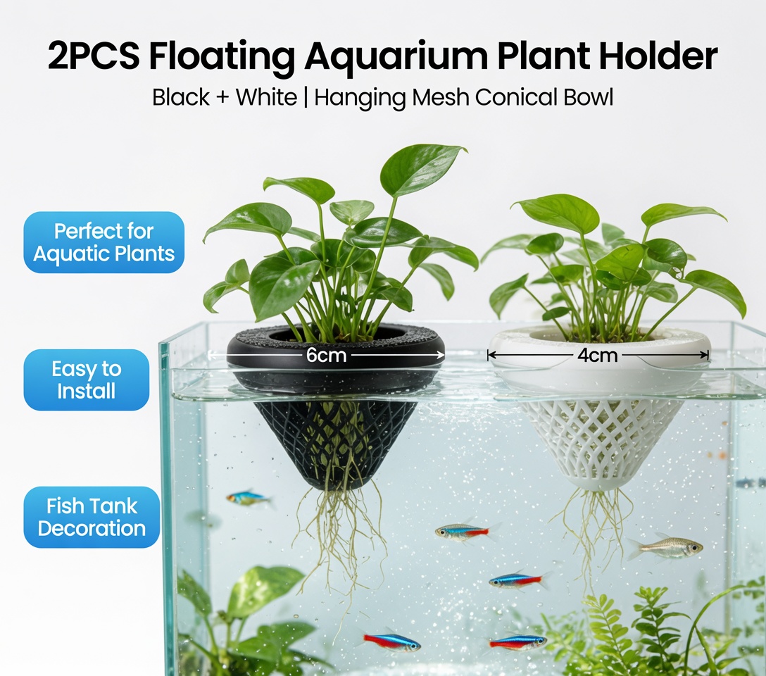 ที่วางต้นไม้ในตู้ปลาแบบลอยน้ำ  - Aquarium Fish For Sale Online บทวิจารณ์และราคา
