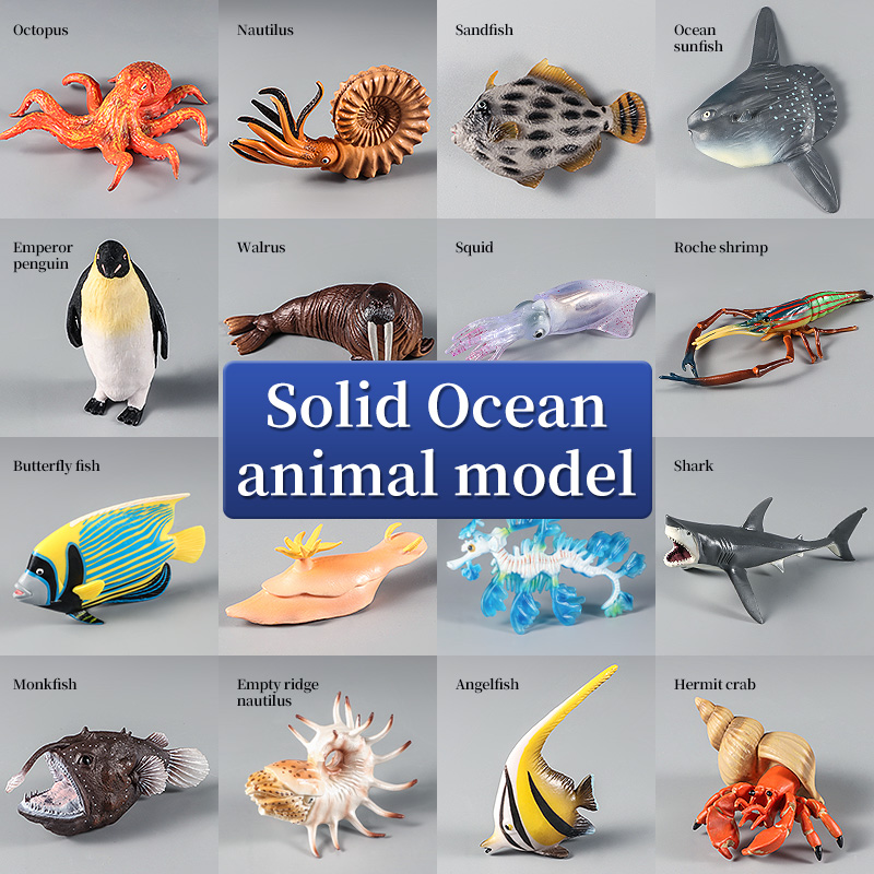 ชุดฟิกเกอร์สัตว์ทะเล - ปลาทะเล - Fish In Aquarium Picture บทวิจารณ์และราคา