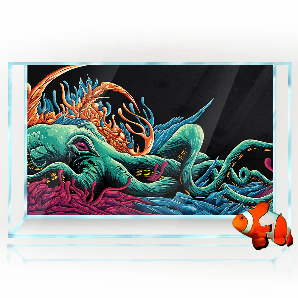 พิพิธภัณฑ์สัตว์น้ําสติกเกอร์พื - Aquarium Fish Monster บทวิจารณ์และราคา