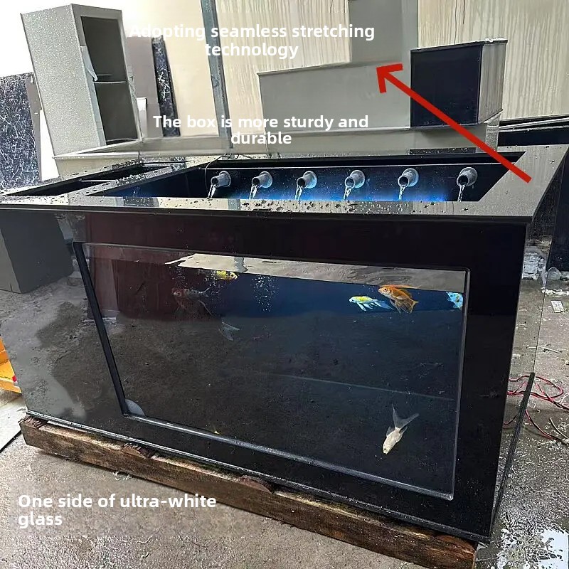 ตู้ปลากรองด้านข้างสีดำ XL, ตู้ - Xl Aquarium Fish บทวิจารณ์และราคา