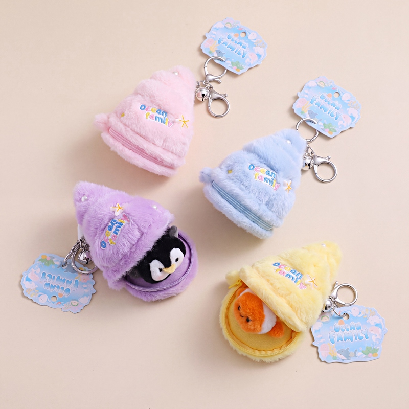พวงกุญแจตุ๊กตาขนนุ่มรูปครอบครั - Aquarium Fish Dolphin บทวิจารณ์และราคา