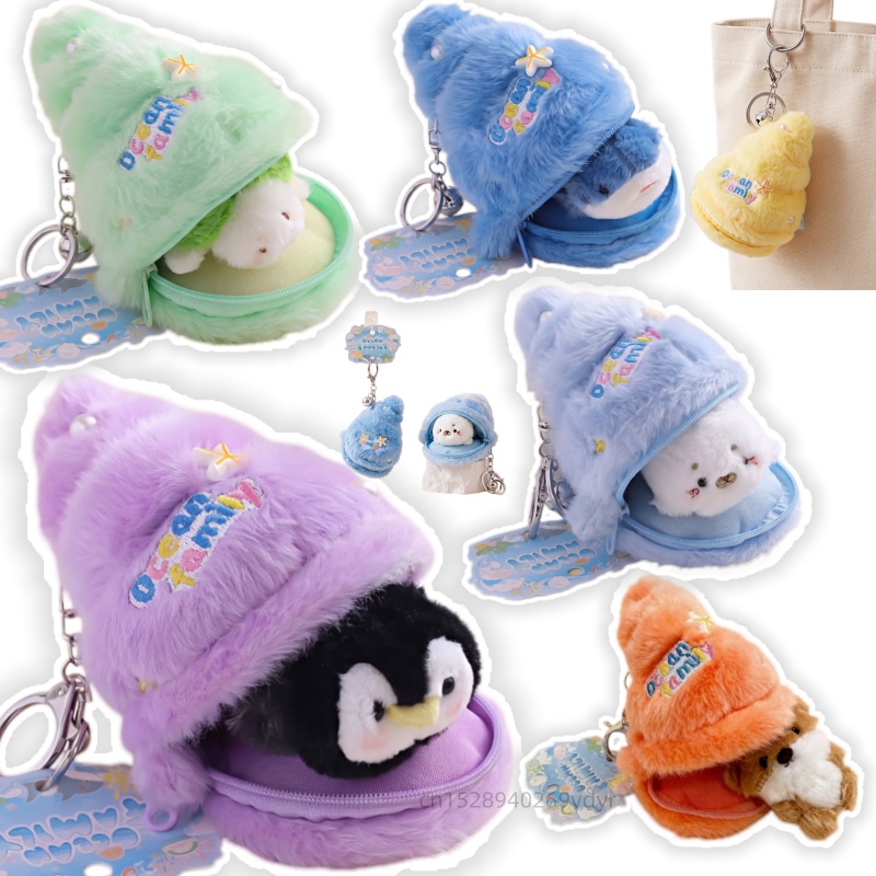 พวงกุญแจตุ๊กตาขนนุ่มรูปครอบครั - Aquarium Fish Dolphin บทวิจารณ์และราคา