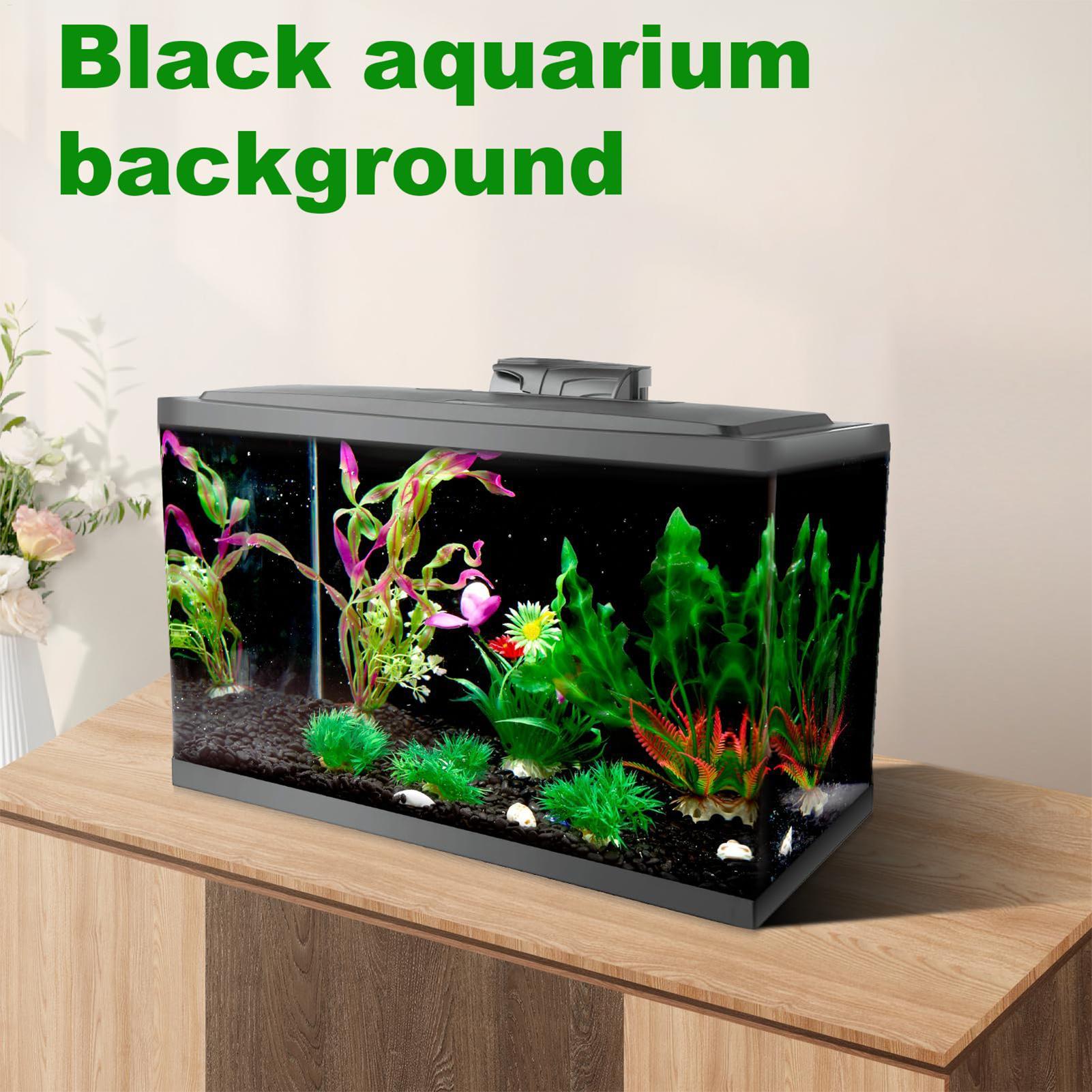 สติ๊กเกอร์ติดพื้นหลังตู้ปลา สี - Aquarium Fish Wallpaper บทวิจารณ์และราคา