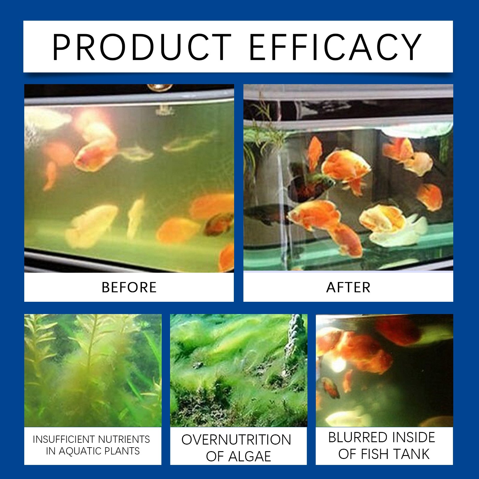 Aquarium Water Clarifier 100ml - Cleaner Fish Aquarium บทวิจารณ์และราคา