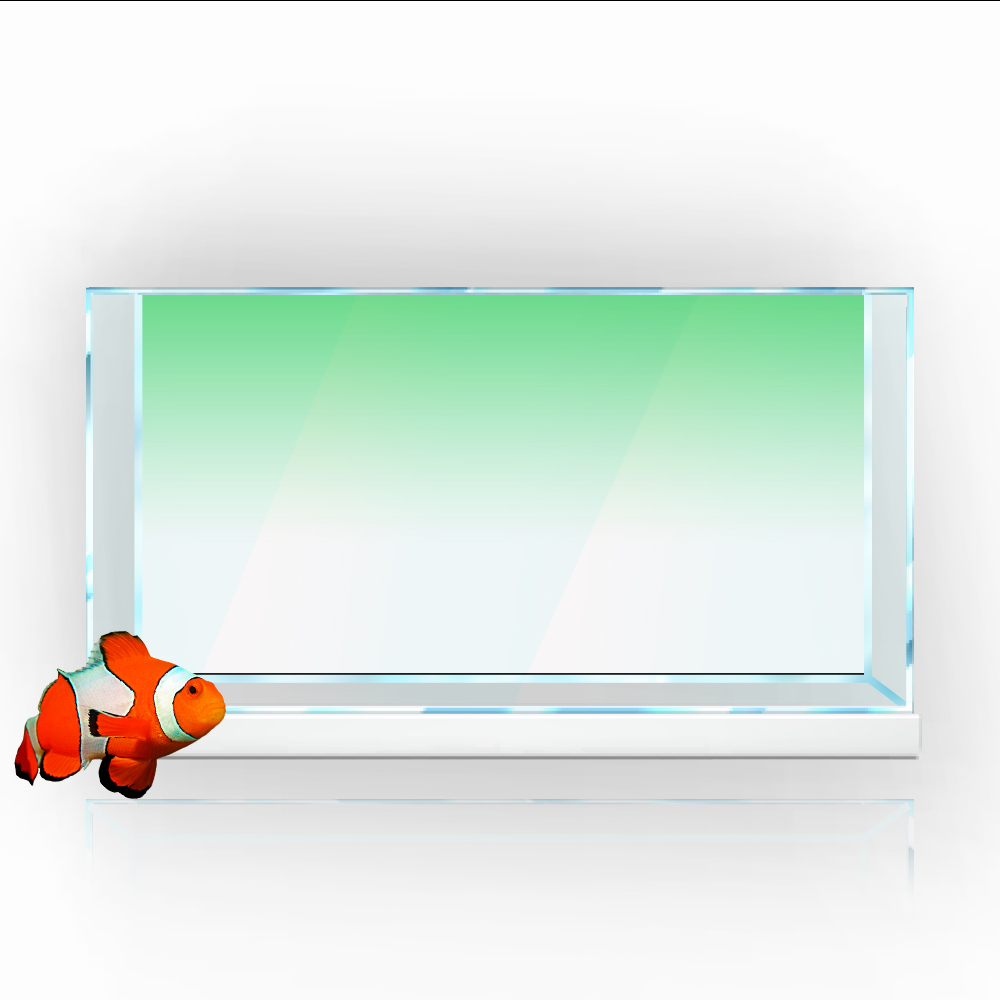 ตู้ปลาพื้นหลังสติกเกอร์สีขาวสี - Aquarium Fish Wallpaper บทวิจารณ์และราคา