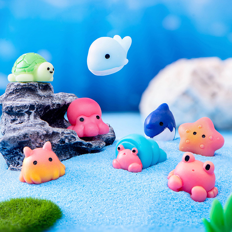 ตุ๊กตาโลมาสัตว์ทะเลทำจากเรซินส - Aquarium Fish Dolphin บทวิจารณ์และราคา