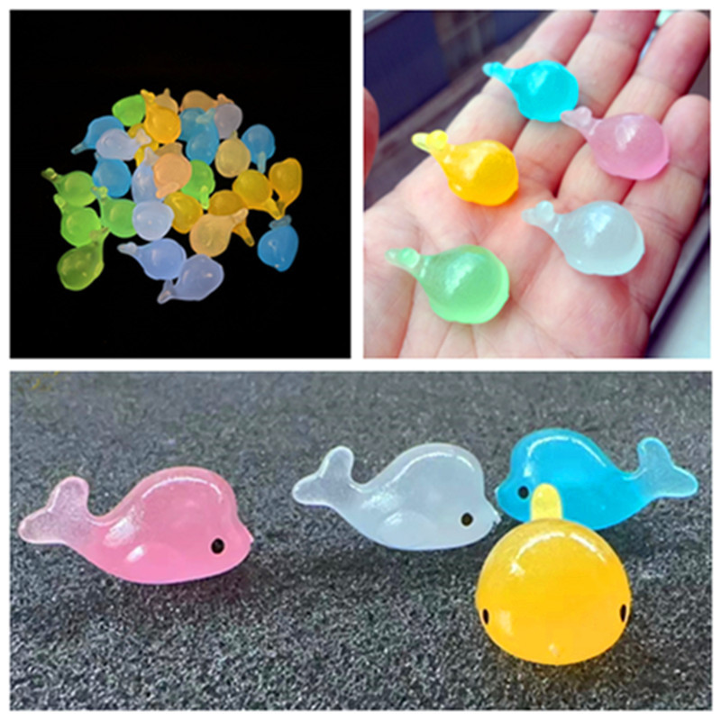 หินเรซินปลาวาฬเรืองแสง20ชิ้นเค - Aquarium Fish Dolphin บทวิจารณ์และราคา