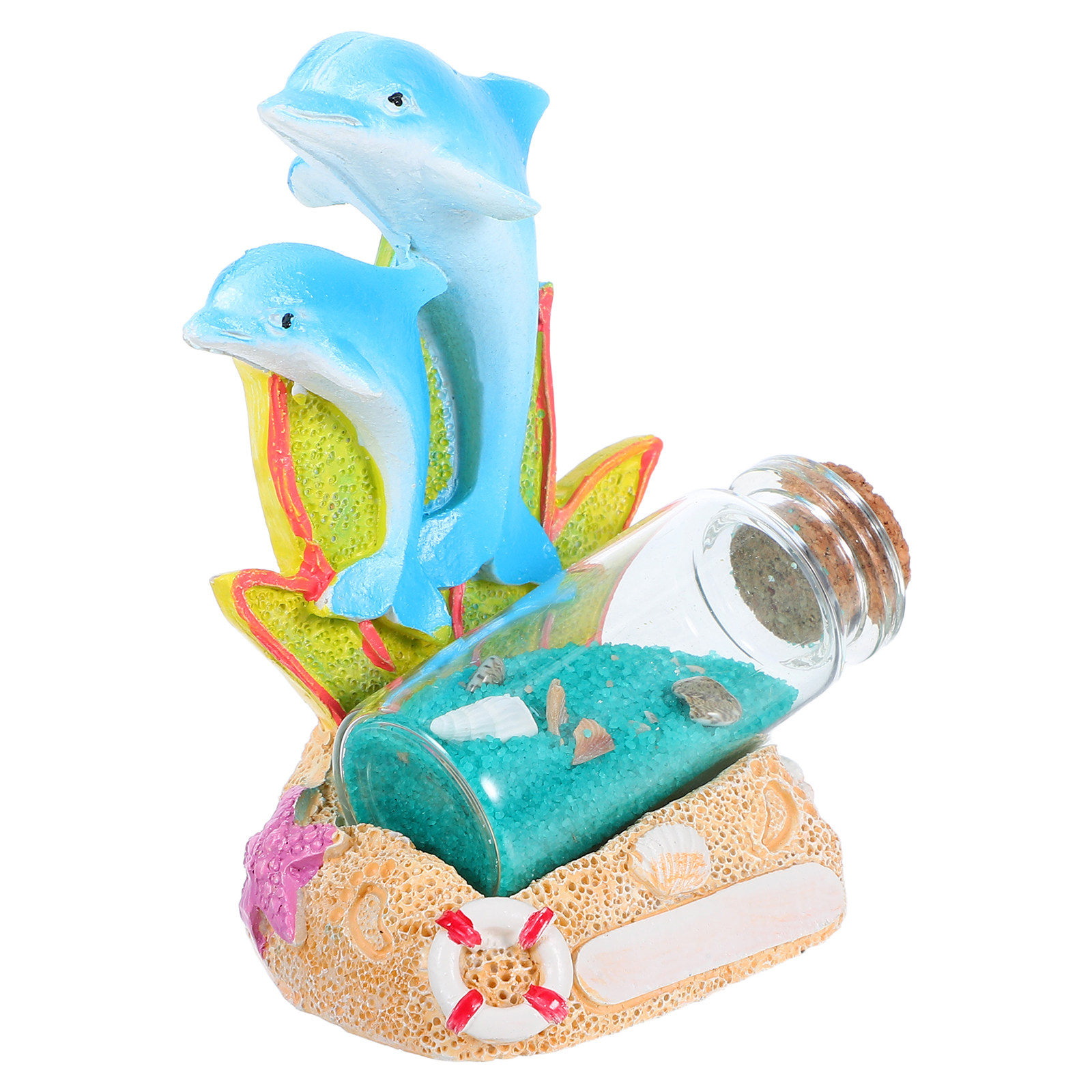 ประติมากรรมเรซินรูปโลมารูปทรงข - Aquarium Fish Dolphin บทวิจารณ์และราคา