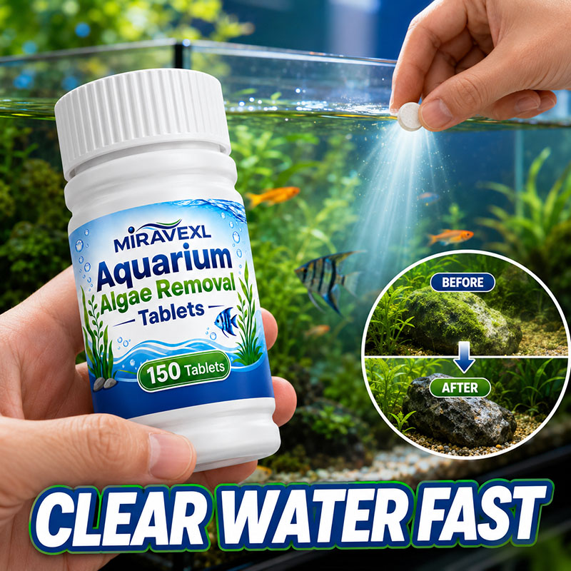 เม็ดกำจัดตะไคร่น้ำในตู้ปลา MIR - Cleaner Fish Aquarium บทวิจารณ์และราคา