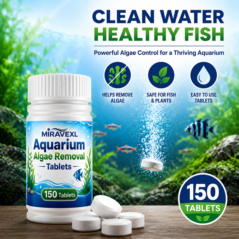 เม็ดกำจัดตะไคร่น้ำในตู้ปลา MIR - Cleaner Fish Aquarium บทวิจารณ์และราคา