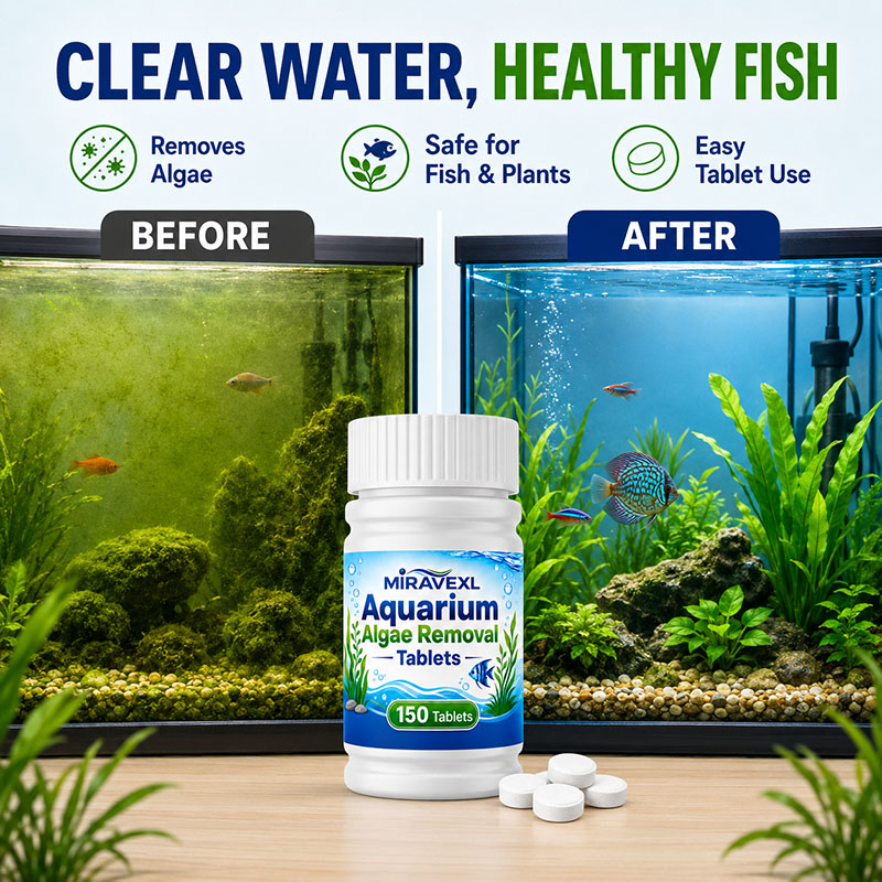เม็ดกำจัดตะไคร่น้ำในตู้ปลา MIR - Cleaner Fish Aquarium บทวิจารณ์และราคา