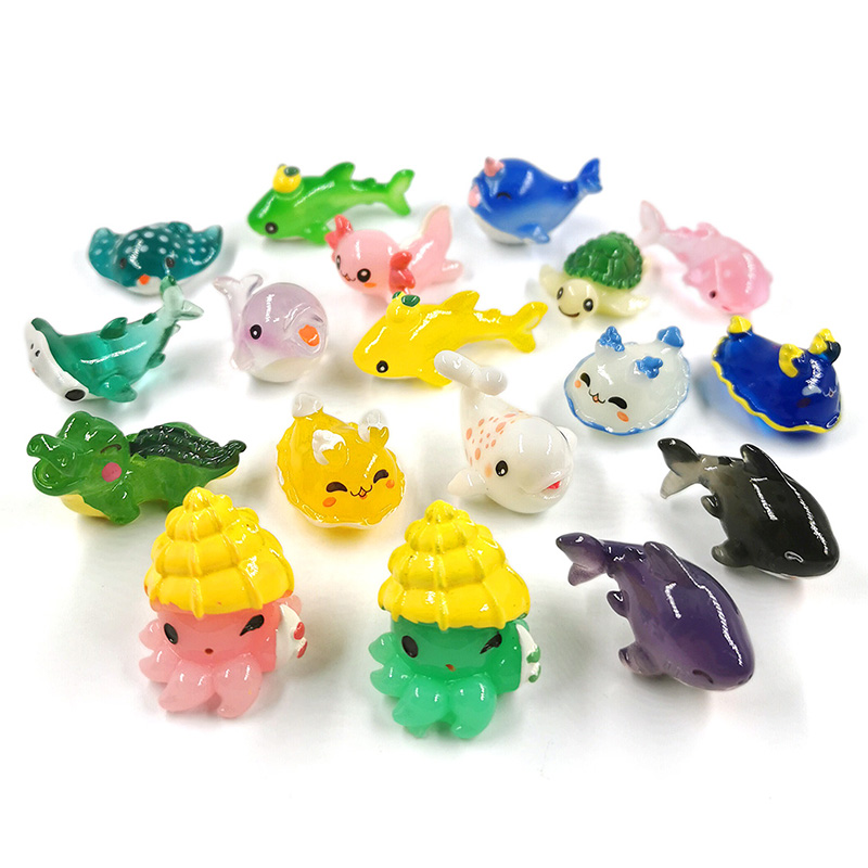 10 ชิ้น Shark Whale เต่า Dolph - Aquarium Fish Dolphin บทวิจารณ์และราคา