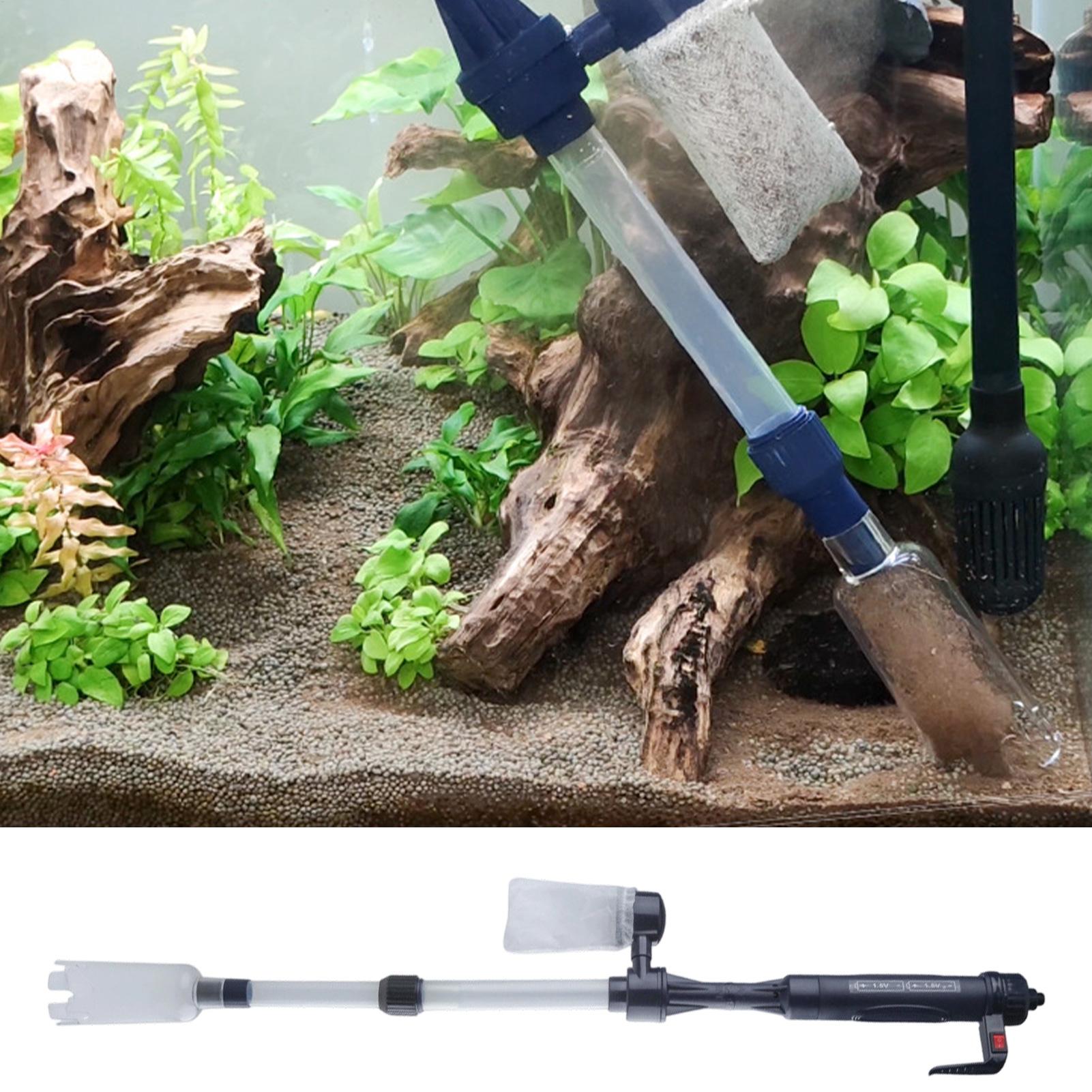 เครื่องดูดทรายตู้ปลาแบบปรับระด - Cleaner Fish Aquarium บทวิจารณ์และราคา