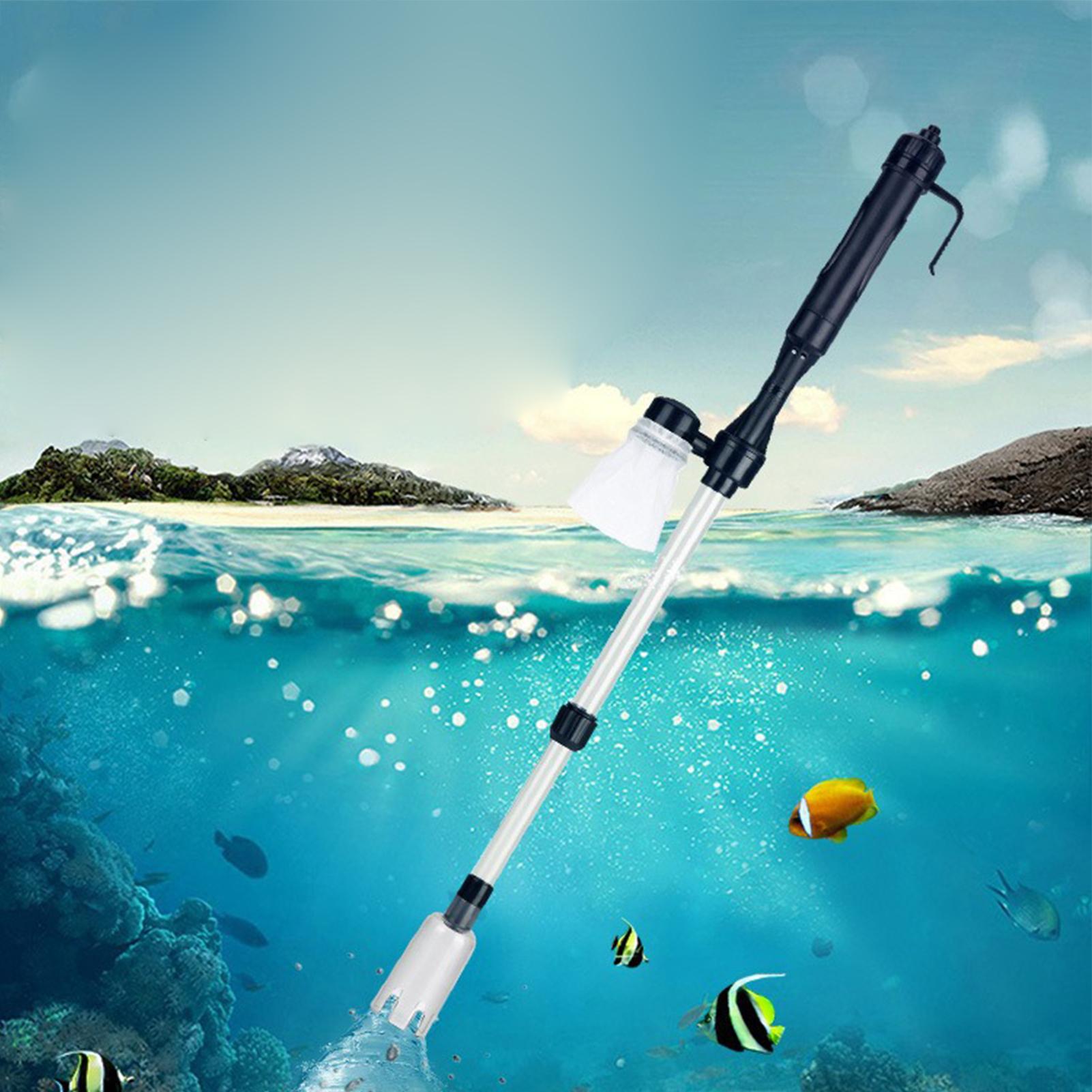 เครื่องดูดทรายตู้ปลาแบบปรับระด - Cleaner Fish Aquarium บทวิจารณ์และราคา