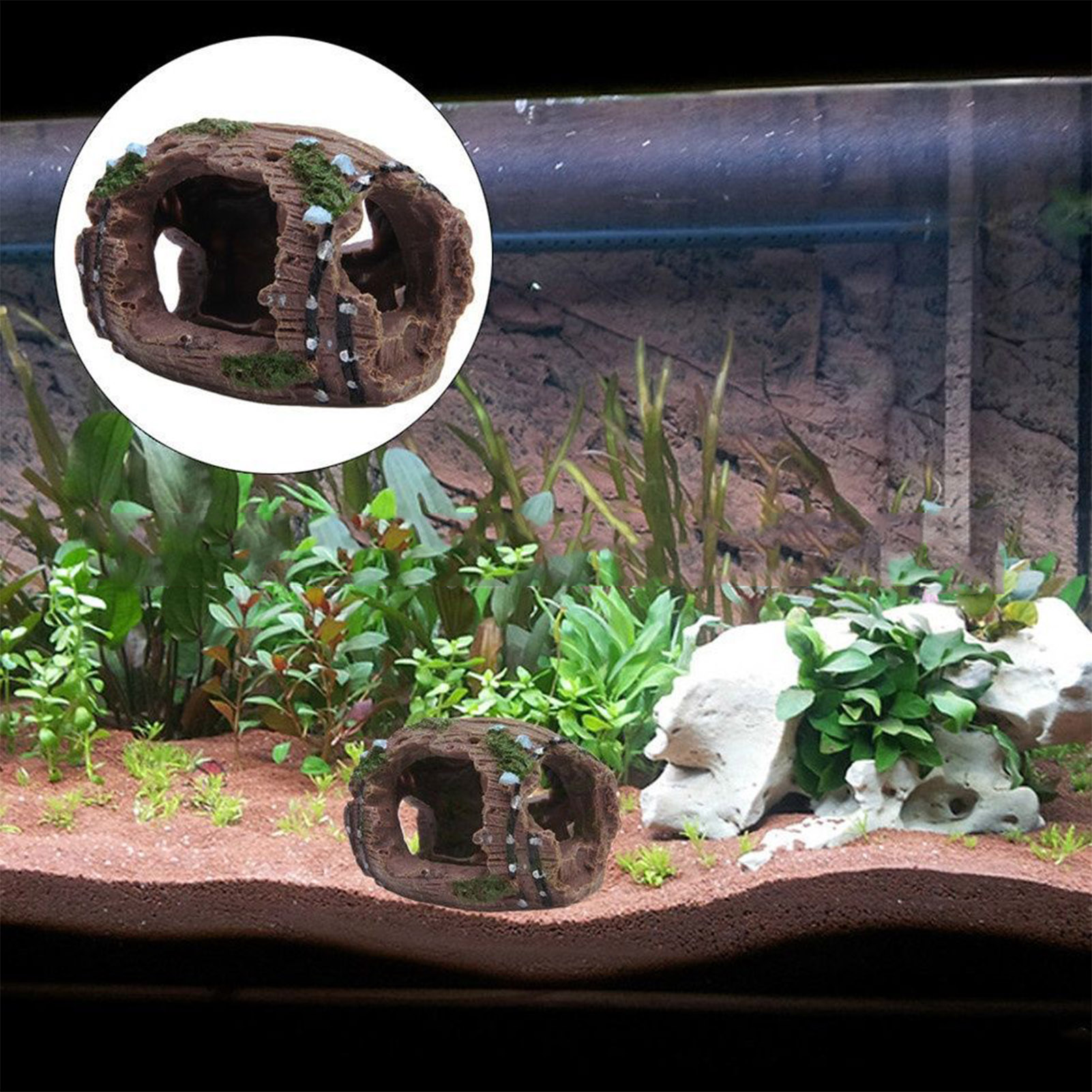 ของตกแต่งตู้ปลาเรซิน ของประดับ - Aquarium Fish For Sale Online บทวิจารณ์และราคา