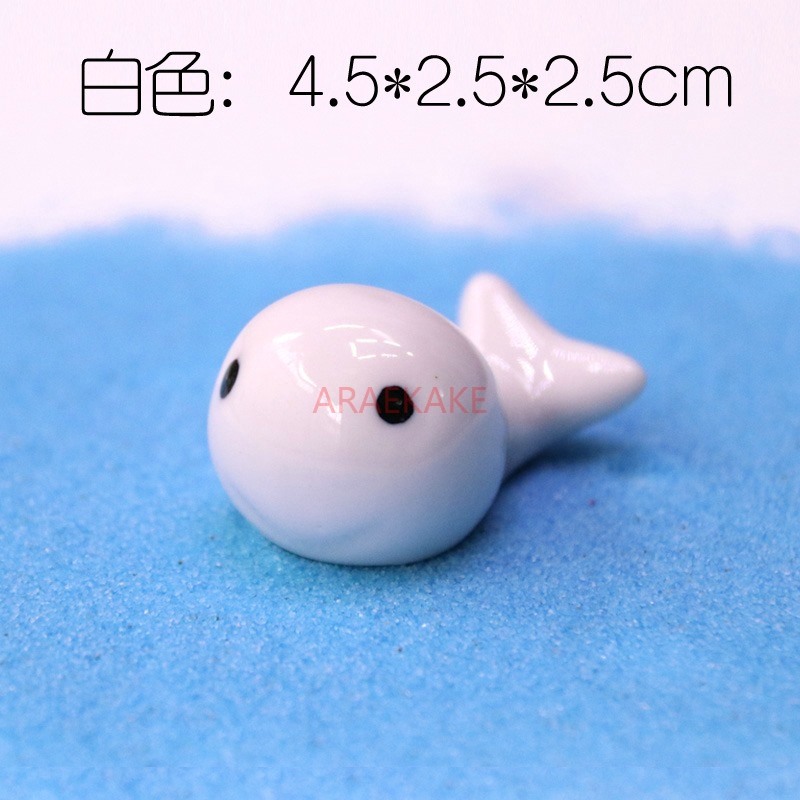 ของตกแต่งเซรามิกรูปวาฬและปลาโล - Aquarium Fish Dolphin บทวิจารณ์และราคา