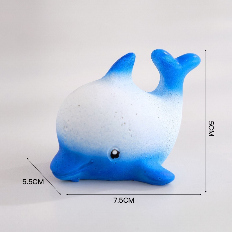 โมเดลสัตว์ทะเลจิ๋ว ตกแต่งตู้ปล - Aquarium Fish Dolphin บทวิจารณ์และราคา