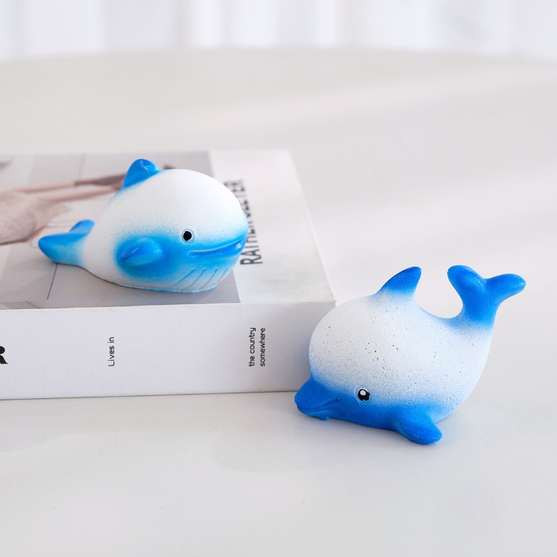 โมเดลสัตว์ทะเลจิ๋ว ตกแต่งตู้ปล - Aquarium Fish Dolphin บทวิจารณ์และราคา