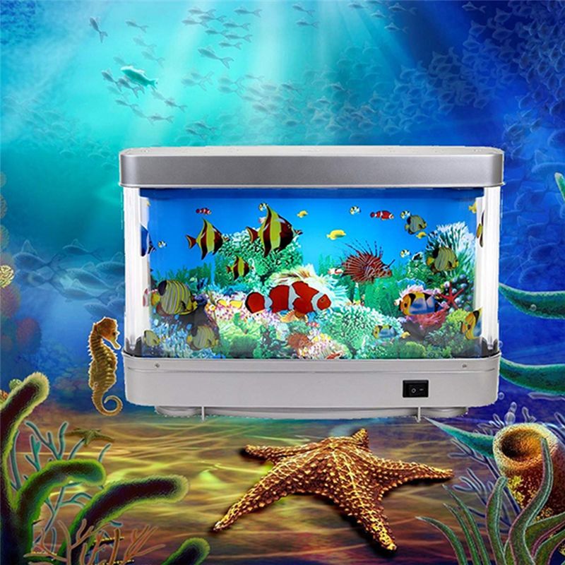 【จัดส่งภายใน 24 ชั่วโมง】โคมไฟต - Aquarium Fish Dolphin บทวิจารณ์และราคา